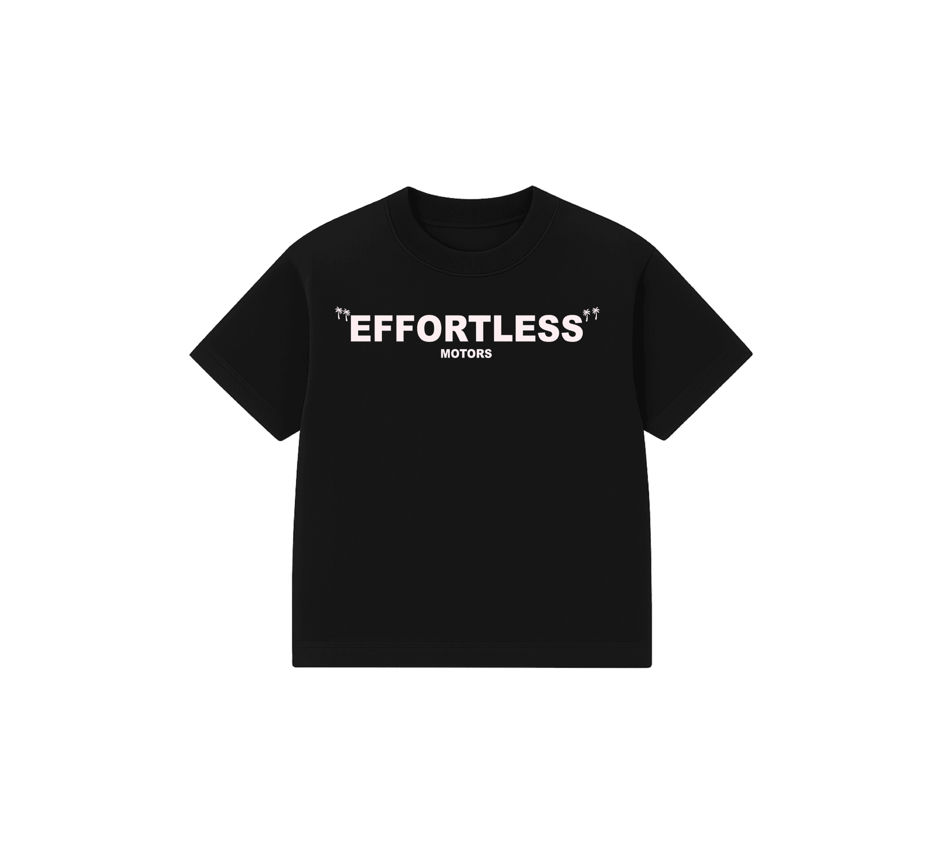 Effortless Motors Classic Heavyweight Tee – Black