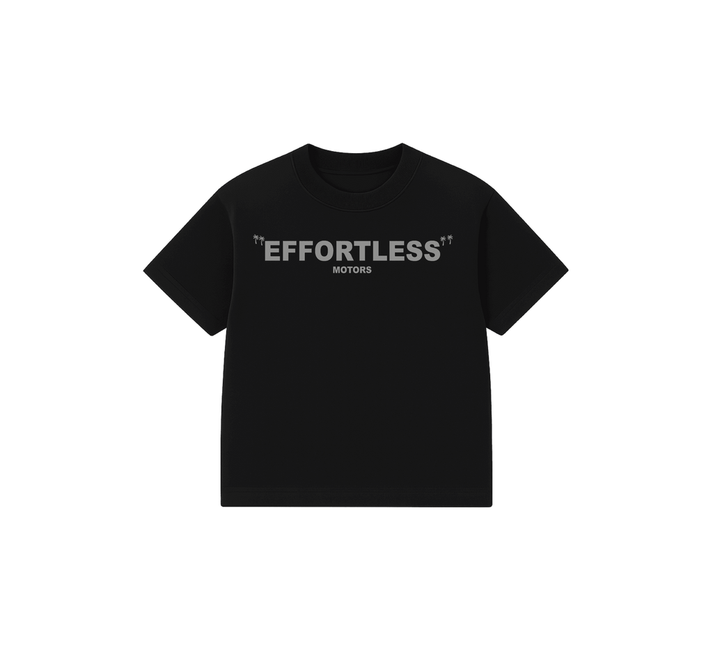 Effortless Motors Classic Heavyweight Tee – Black